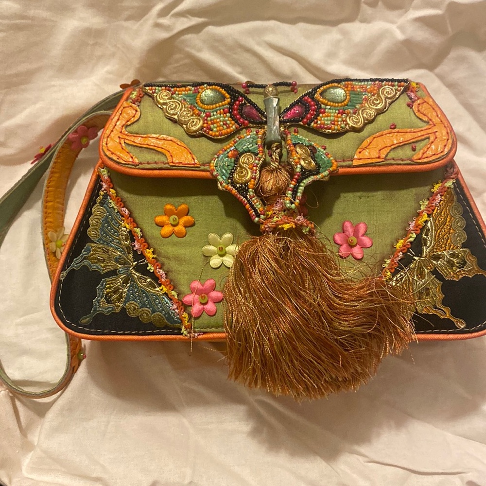 Mary Frances multicolored purse
